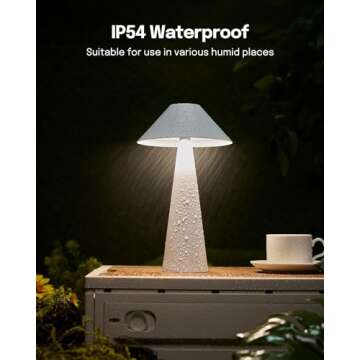 Lalavon Magnetic Cordless Lamp for Home & Gifts