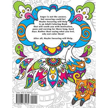 Maybe Swearing Will Help: Adult Coloring Book - Relieve Stress with Humor