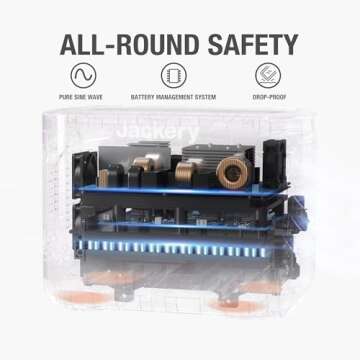 Jackery Explorer 1500 Pro Portable Power Station, Solar Generator with 1512Wh, 2x100W PD Ports, 2H Full Charge, Compatible with SolarSagas, for Outdoor RV, Camping, Emergencies (Solar Panel Optional)