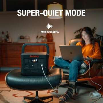 Jackery Explorer 1500 Pro Portable Power Station, Solar Generator with 1512Wh, 2x100W PD Ports, 2H Full Charge, Compatible with SolarSagas, for Outdoor RV, Camping, Emergencies (Solar Panel Optional)