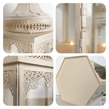 NEEDOMO Decorative Lanterns Set for Indoor and Outdoor
