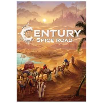 Century Spice Road Board Game | Strategy/ Exploration/ Family Board Game | Ages 8 + | 2 to 4 Players...
