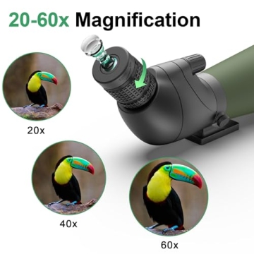 Gosky 20-60x80 Spotting Scope - High Definition Optics
