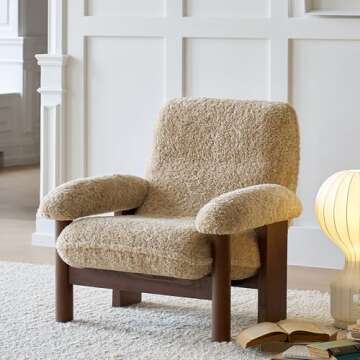 ESRADA Accent Chairs - Stylish and Cozy Armchair