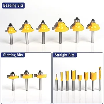 MNA Router Bit Set 35 Pcs for Woodworking Excellence