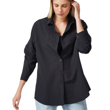 BIG DART Oversized Button Down Shirts for Women, Chic Look
