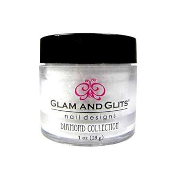 Glam and Glits Powder - Diamond Acrylic - Sterling Silver DAC67