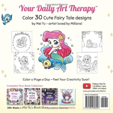 Fairy Tale Chibis Coloring Book - 30 Days of Fun Art
