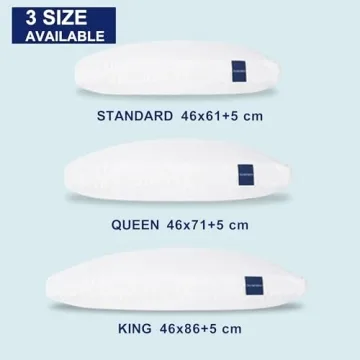 ACCURATEX Queen Size Hybrid Pillows for Restful Sleep