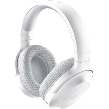 Razer BarracudaxWireless Gaming & Mobile Headset, White (Renewed)