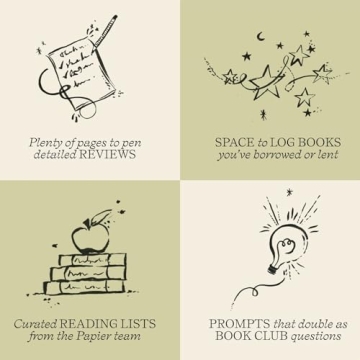 Papier Reading Journal - Review 32 Books with Style