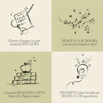 Papier Reading Journal - Review 32 Books with Style