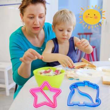 Creative Sandwich Cutters for Kids - Fun Shapes for Lunch