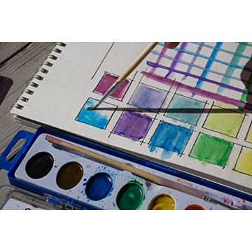Color Swell Watercolor Paint Set for All Ages, 10 Pack