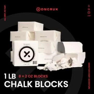 ONCRUX Gym Chalk Blocks for Weightlifting & Fitness Performance
