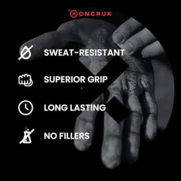ONCRUX Gym Chalk Blocks for Weightlifting & Fitness Performance