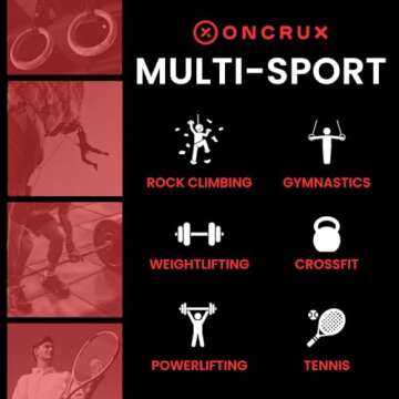 ONCRUX Gym Chalk Blocks for Weightlifting & Fitness Performance