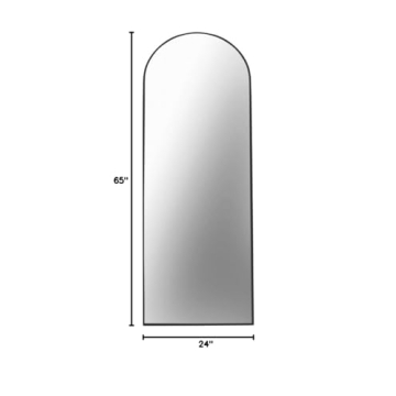 Elegant Full Length Arched Mirror - CASSILANDO 65x24