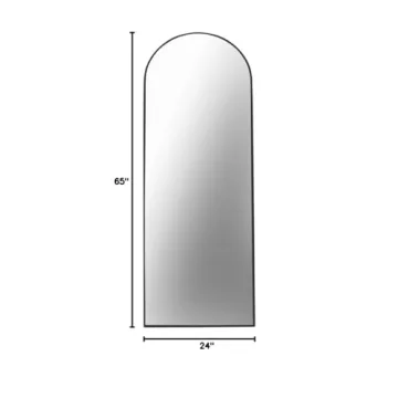 Elegant Full Length Arched Mirror - CASSILANDO 65x24
