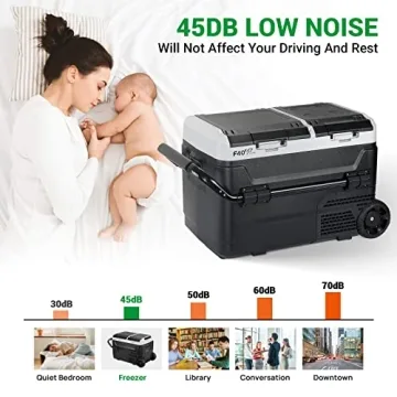 F40C4TMP Portable Refrigerator Dual Zone 45 Quart