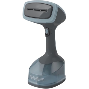 BLACK+DECKER Advanced Handheld Steamer for Fast Wrinkle Removal, Auto Shut-Off, and More