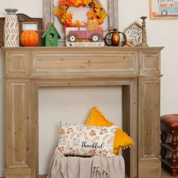 AACORS Fall Pillow Cover Decor 12x20 Inch for Home