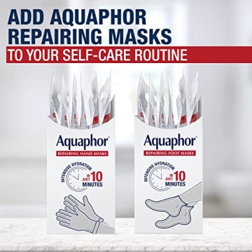 Aquaphor Hand Masks - Moisturizing Gloves for Dry Hands