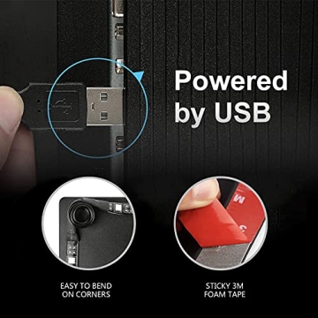 Nexillumi LED Lights for TV - RGB Backlight for Atmosphere