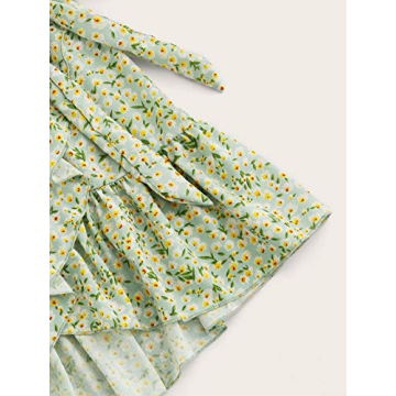 MakeMeChic Women's Floral Two Piece Cami and Skirt Set