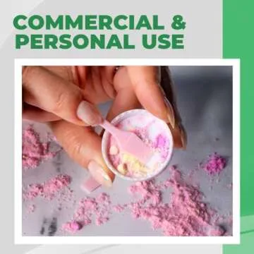 Kopperko 100 Pack 2.5 Inch Cosmetic Spatulas - Small Plastic Spatula for Cosmetics, Creams, & Crafts | Makeup Spatula or Multipurpose Mini Applicator for Mixing, Skincare, or Scraping Jars | Pink