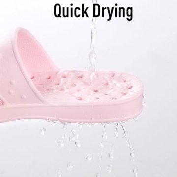 shevalues Quick Drying Shower Shoes for Women with Arch Support