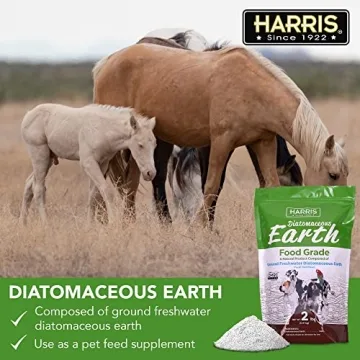Harris Diatomaceous Earth for Pets - Natural Pest Control 2lb