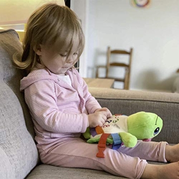 Belle Turtle Buckle Toy for Kids Motor Skills Color Learning