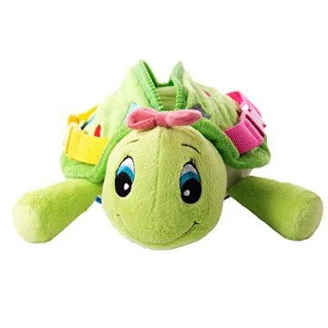 Belle Turtle Buckle Toy for Kids Motor Skills Color Learning