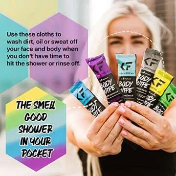 KLEAN FREAK Body Wipes - Ultimate On-the-Go Hygiene Solution