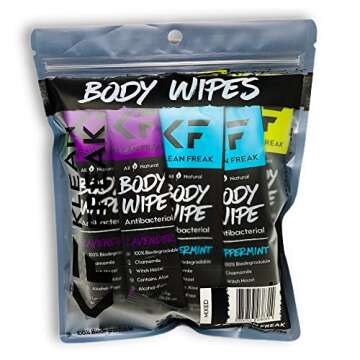 KLEAN FREAK Body Wipes - Ultimate On-the-Go Hygiene Solution