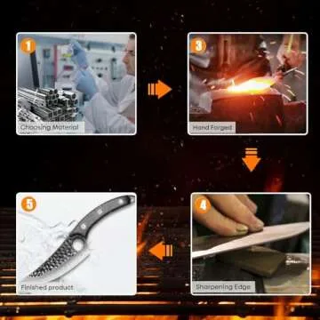 ZENG Professional Butcher Knife with Sheath for Cooking