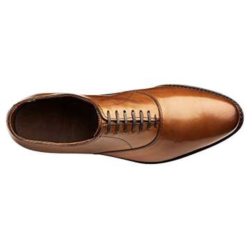 Allen Edmonds Men's Carlyle Oxford,Walnut Burnished Calf,9.5 3E US