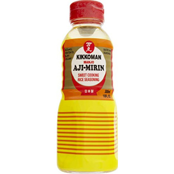 Kikkoman Aji-mirin Sweet Rice Wine - 4 Pack (10 Fl Oz Each)