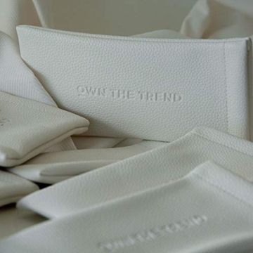 LUNA Beige Trendy Sunglasses Women UV Protection Y2K