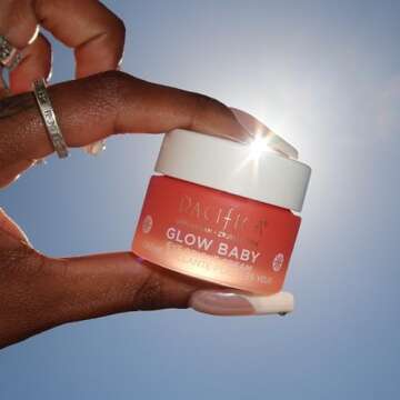 Pacifica Eye Cream for Women - Glow Baby Brightening Eye Cream Eye Cream - Dark Circles Caffeine Under Eye Treatment w/ Vitamin C, Caffeine, Hyaluronic Acid Vegan Cruelty-Free Dermatologist Tested