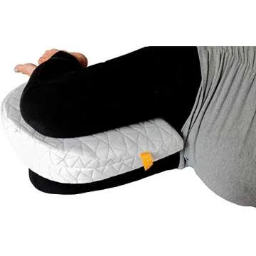 Jill & Joey Pregnancy Pillow Wedge for Maternity - Belly & Back Support