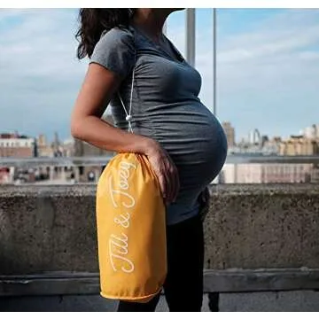 Jill & Joey Pregnancy Pillow Wedge for Maternity - Belly & Back Support