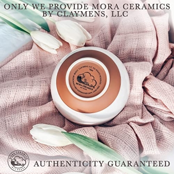 Mora Ceramic Small Dessert Bowls - 16oz, Set of 6 - Microwave, Oven and Dishwasher Safe, For Rice, Ice Cream, Soup, Snack, Cereal, Chili, Side Dishes etc - Microwavable Kitchen Bowl, Assorted Neutrals