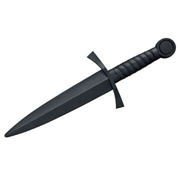 Cold Steel 92RDAGZ Rubber Training Medieval Dagger for Safe Sparring