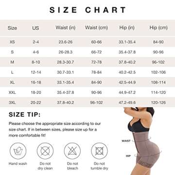 Lover-Beauty Faja Shorts Butt Lifting Shapewear Tummy Control Strapless Girdles for Women Butt Lifter High Waisted Body Shaper