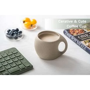 Elegant SYJAN HOME Ceramic Espresso Cups Set of 4