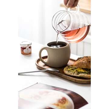 Elegant SYJAN HOME Ceramic Espresso Cups Set of 4