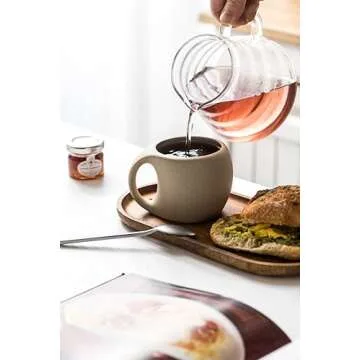 Elegant SYJAN HOME Ceramic Espresso Cups Set of 4