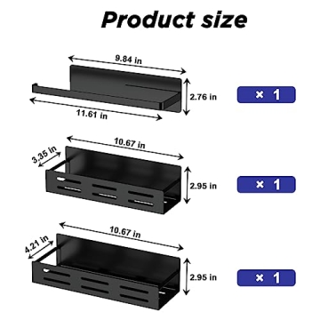 Carwiner Magnetic Spice Rack - Strong & Stylish Kitchen Organizer